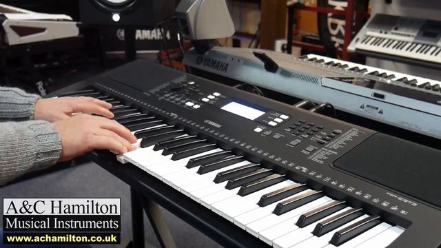 Yamaha PSR-E373 Keyboard Overview and Demonstration смотреть онлайн
