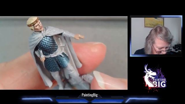 Streaming Miniature Painting - Dark Sword Targaryens - Black Armor NMM смотреть онлайн