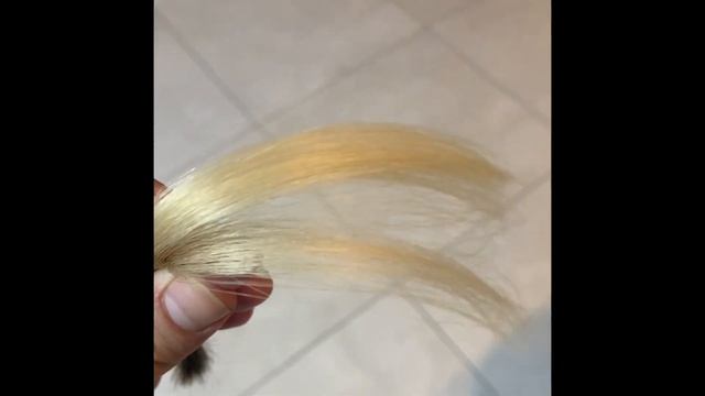 Как профессионально перепалить волосы : Эффект : волосы белые , пористые , ломаются . смотреть онлайн