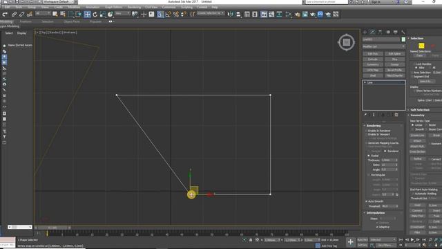 Создание и редактирование линий в 3Ds Max смотреть онлайн