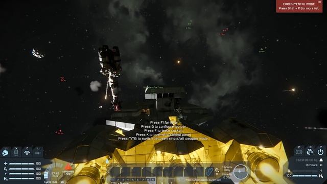 FULLY CREWED REBEL vs EMPIRE SPACE BATTLE with Escorts - Space Engineers смотреть онлайн