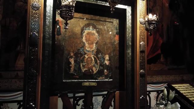 Великий Новгород. Софийский собор. Икона «Богоматерь Знамение» смотреть онлайн