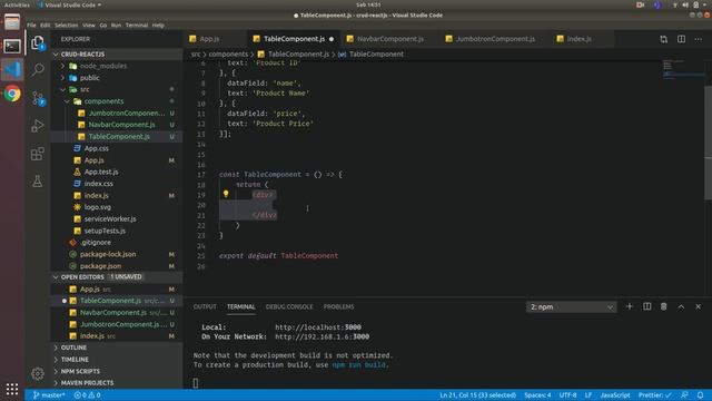 CRUD REACT JS API DENGAN REDUX : 3. Membuat Bootstrap Table 2 di React JS смотреть онлайн