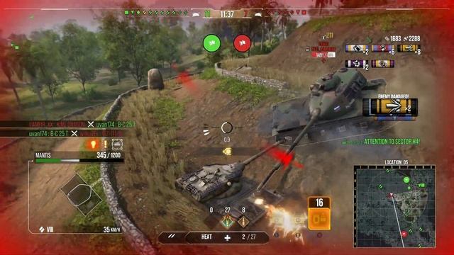 First EVER Balanced Merc Tank!! World of Tanks Console смотреть онлайн