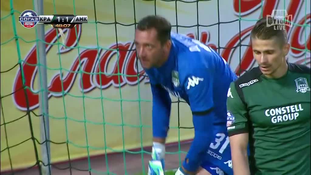 Краснодар - Амкар, Дикань, Сэйв