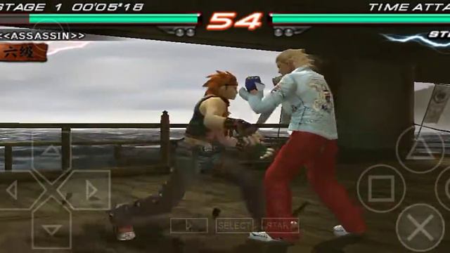 TEKKEN 6 - Hwoarang  Vs  Steve Fox Android Gameplay