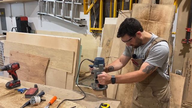 Making A Dining Table From Scratch (Part 2) смотреть онлайн