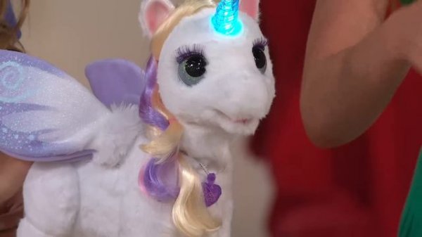 FurReal Friends Star Lily Magical Unicorn by Hasbro with Antonella Nester