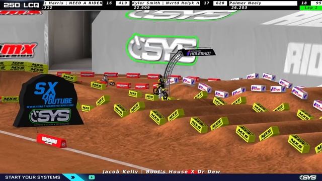 MX Simulator - 2023 MotoOption SX Rd. 15 - Nashville смотреть онлайн