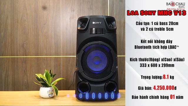 Loa Sony MHC-V13: Loa Bluetooth di động đa năng hát Karaoke, Nghe nhạc, đi dã ngoại Cực Chất смотреть онлайн