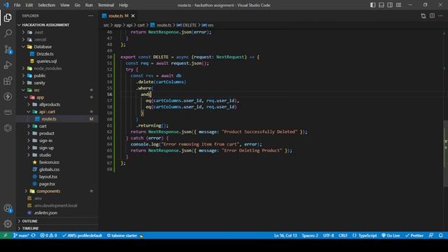 Nextjs DELETE API | Nextjs 13 Postgres SQL | Hackathon Session 7 | Urdu/Hindi смотреть онлайн