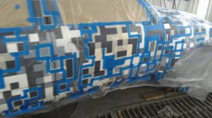 Подготовка к покраске автомобиля в камуфляж цифра