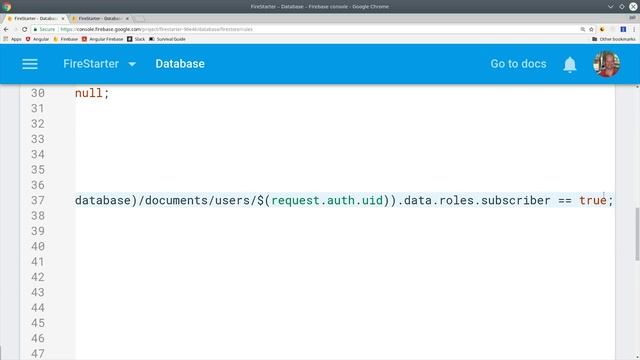Role-Based Authorization with Firestore смотреть онлайн