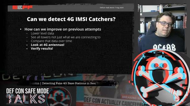 Detecting Fake 4G Base Stations in Real Time at DEF CON Safe Mode смотреть онлайн