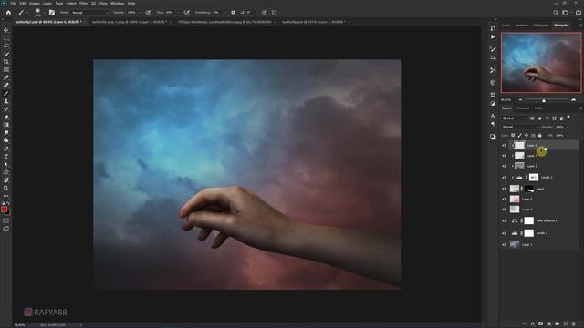 (HOPE) Butterfly Effect Photo Manipulation Photoshop Tutorial смотреть онлайн