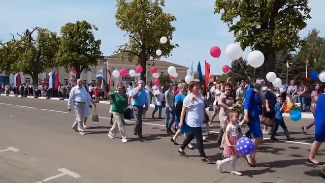 Первомайская демонстрация 2019 год Гулькевичи смотреть онлайн