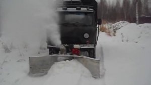 снегоуборщик на уаз