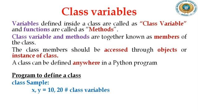 12 CS Python chapter 10 classes and objects part 1 1 смотреть онлайн