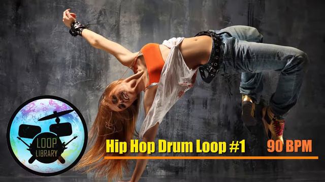 Hip Hop Drum Loop 90 BPM #1 / BACKİNG TRACK METRONOME смотреть онлайн