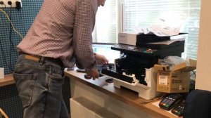 Замена тонера в МФУ KYOCERA Ecosys M2735dn