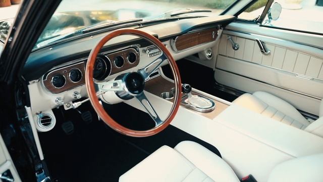 Production Car Review - Raven Black Revology 1965 Mustang GT Convertible смотреть онлайн