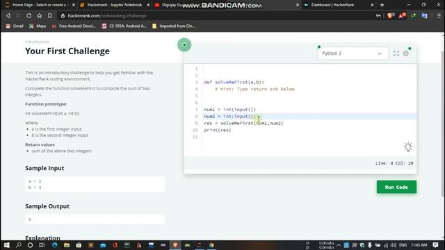 HackerRank || Python || Practice || Say " Hello, World! " || Begins смотреть онлайн