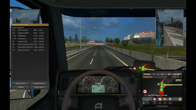 euro trucks simulator 2 multijoueur convoi #2 смотреть онлайн