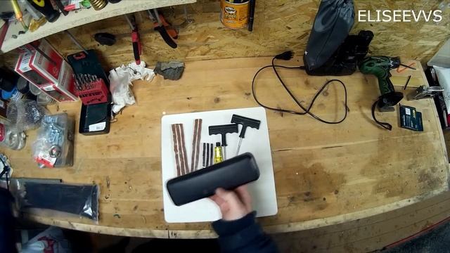 Самодельный пенал для хранения и перевозки набора для ремонта безкамерных шин в квадроцикле смотреть онлайн