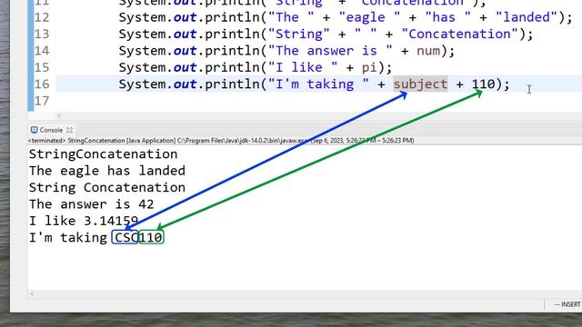 Concatenating (Joining) Strings in Java смотреть онлайн