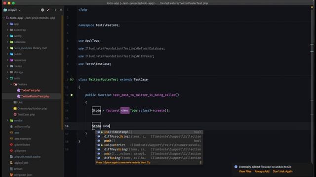 06 -Laravel testing - Notification & Mock services смотреть онлайн