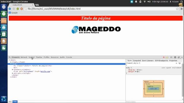 Alterando CSS e JavaScript em tempo real Chrome Developer Tools #3 смотреть онлайн
