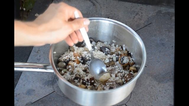 5.2 Италия,Испания. Ризотто с грибами . Risotto di porcini . Как вкусно приготовить грибы . смотреть онлайн