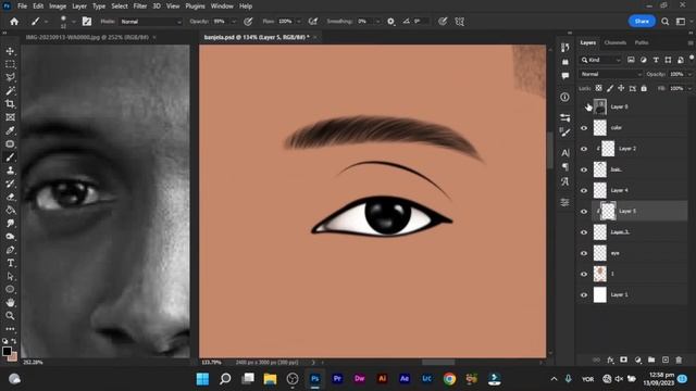 Cartoon Portrait | Photoshop | PART 1 смотреть онлайн