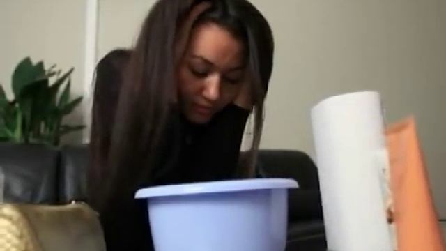 Уборка в действии