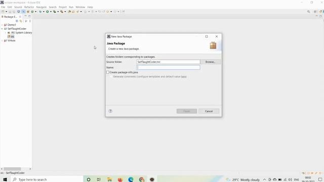 How to Create a Java Class file in Eclipse | ST-coder смотреть онлайн