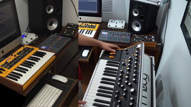 Synth Jam 31: Electribe 2, DSI Mopho Keyboard and Moog Sub 37 смотреть онлайн