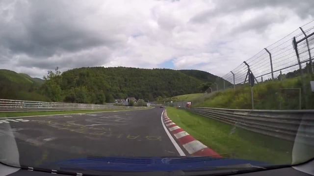 Nurburgring Nordshleife Touristenfahrten Mitsubishi Evo VII 06 09 2015 First Trip Bridge To Gantry смотреть онлайн