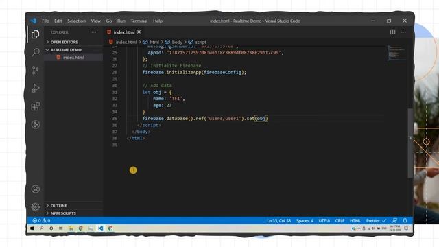 06. Firebase Realtime Database | Firebase For Web | TechFerment смотреть онлайн