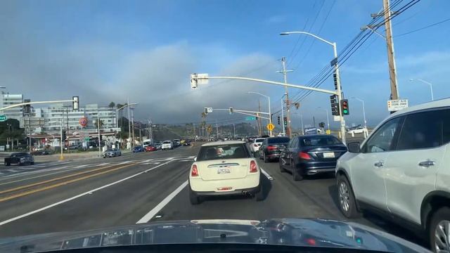 Малибу пляж и дорога до Лос Анджелеса смотреть онлайн