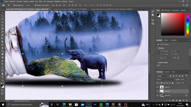 Photoshop Project / Photo Manipulation / Break Free/ Tutorial смотреть онлайн