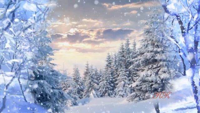❄️ Футажи фоновые для видеомонтажа ❄️ видеофон Зима Зимний лес ❄️ смотреть онлайн