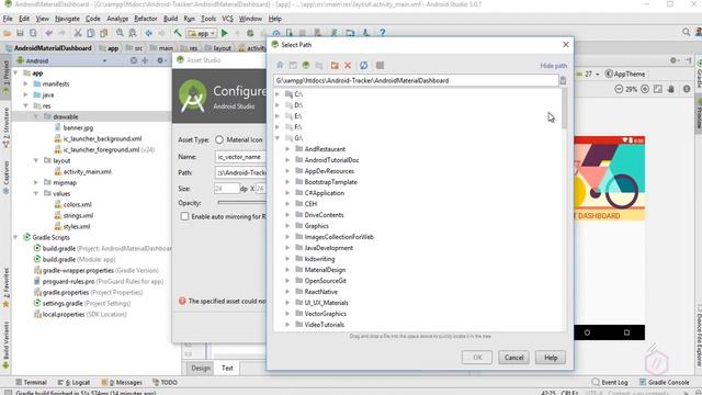 Android Dashboard Layout Design смотреть онлайн
