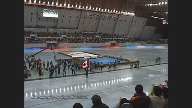 1998長野五輪 スピードスケート女子500m 岡崎朋美選手 Part2/2 表彰式他 смотреть онлайн
