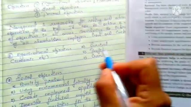 2nd puc BUSINESS STUDIES 1ST CHAPTER objectives of management with explanation смотреть онлайн