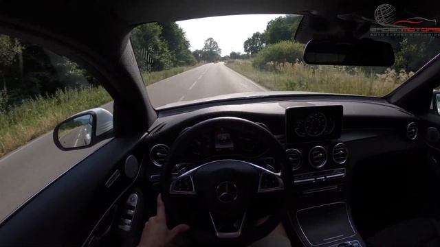 MERCEDES GLC 250D  COUPE POV TEST DRIVE