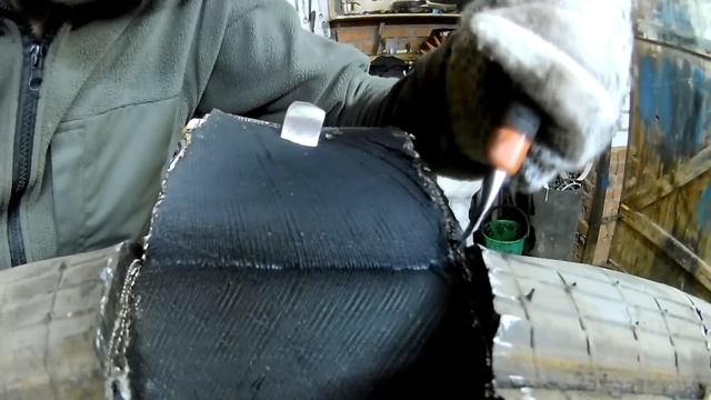 Обдирка КФ-97. Процесс изготовления. За один день.