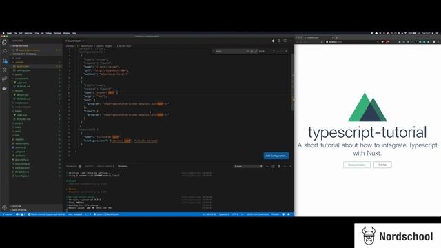 Enable VS Code Debugger for Nuxt & Typescript смотреть онлайн