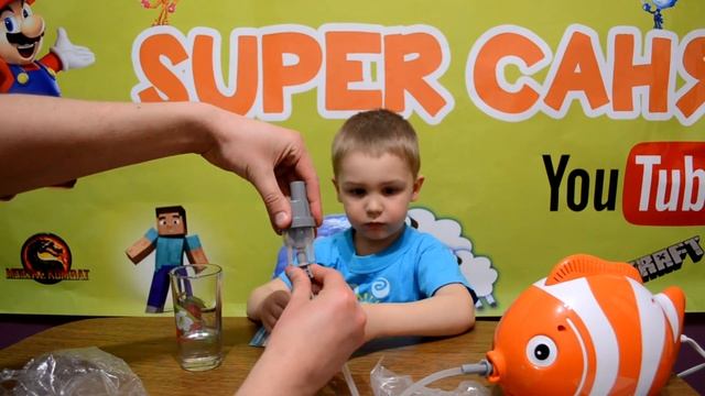 Обзор, Распаковка Небулайзера Gamma Nemo. Мега крутой, надежный, яркий детский Ингалятор.Nebulizer