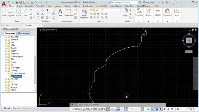 Import from OSM. Sudan sample (AutoCAD) (SR) смотреть онлайн