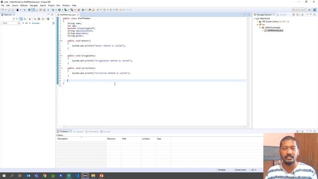 02 - Hands-On Java Concepts - Create class, object, data types and accessing members and methods смотреть онлайн